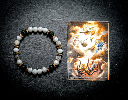 Arceus Bracelet | Crystal & Labradorite