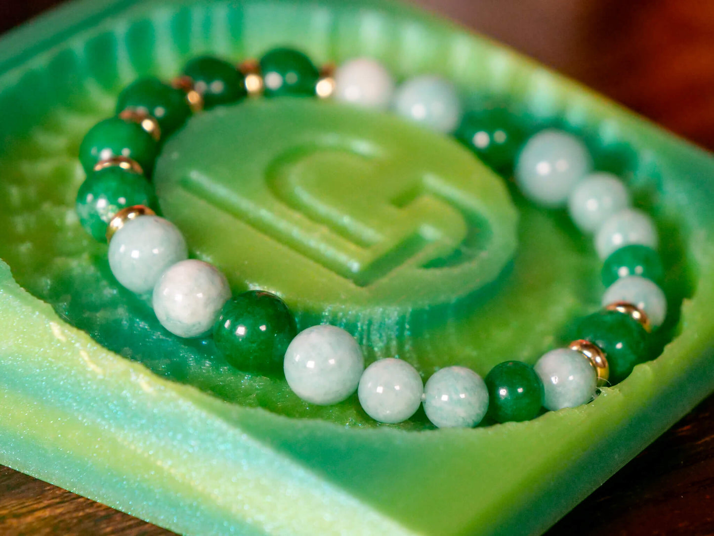 Bulbasaur Inspired Bracelet