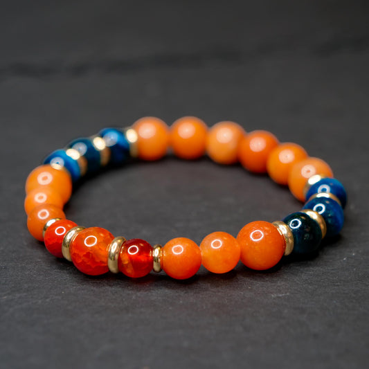 Charizard Bracelet | Aventurine & Tigers Eye