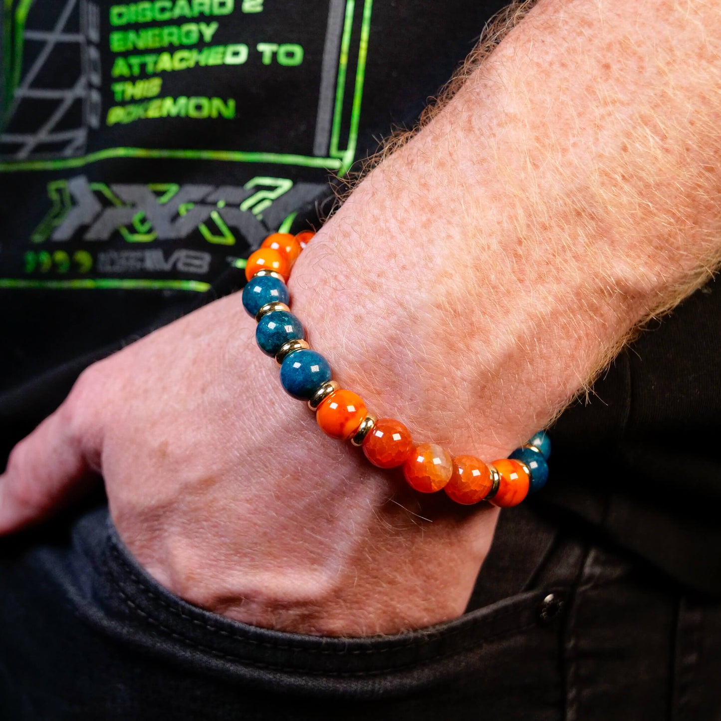 Charizard Inspired Bracelet