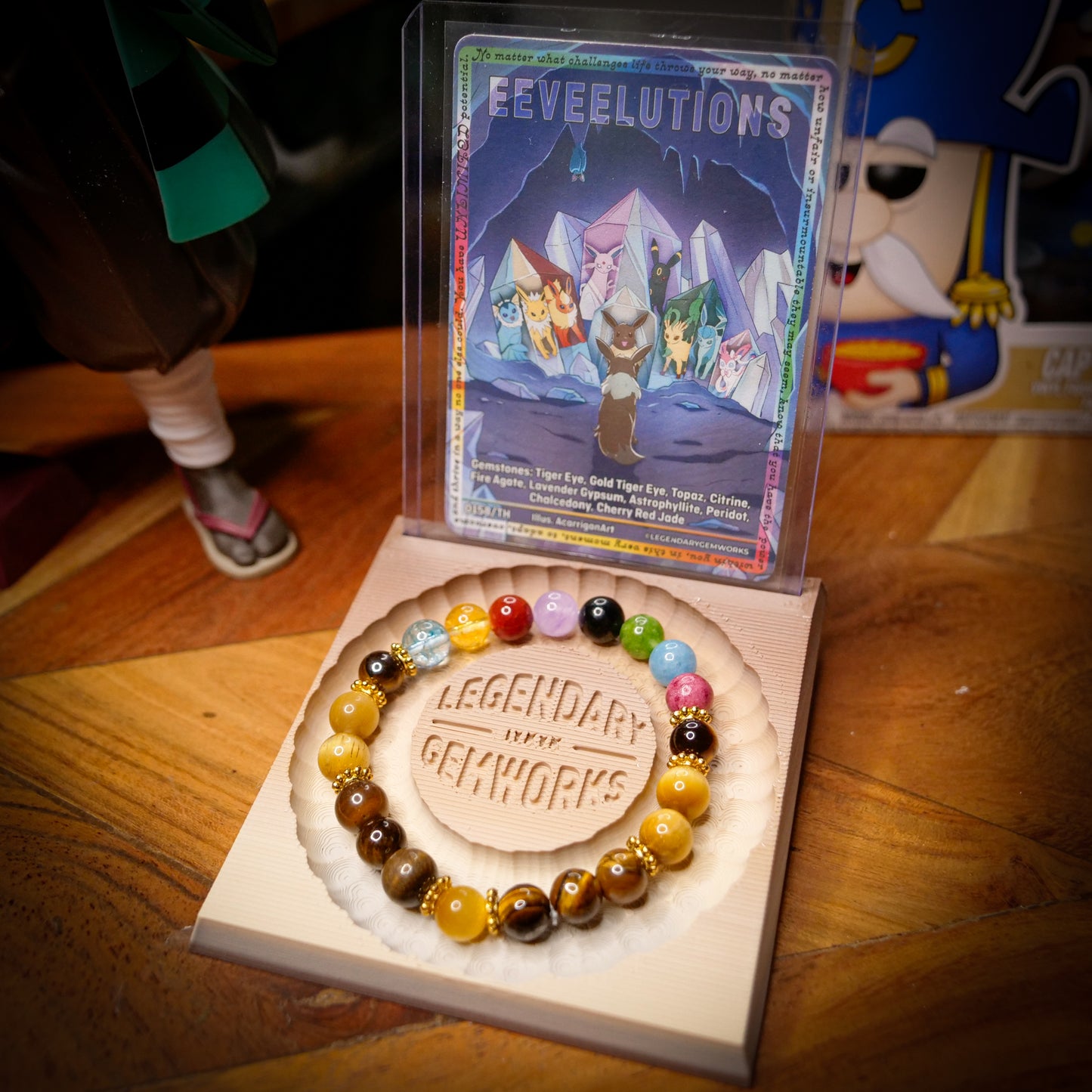 Eeveelutions Chakra Bracelet