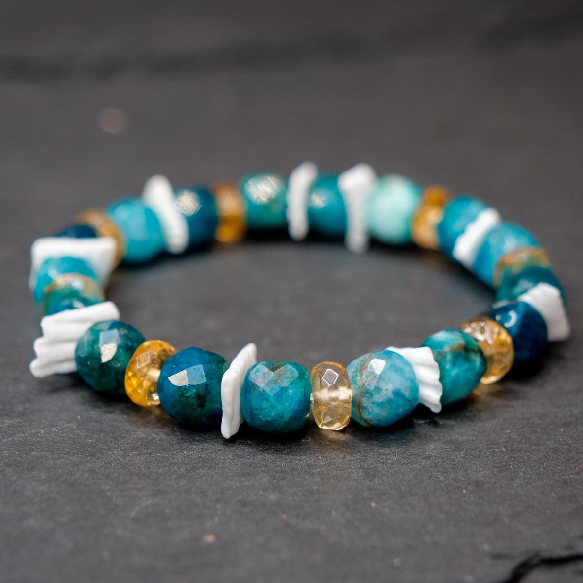 Gyarados Bracelet | Apatite & Citrine