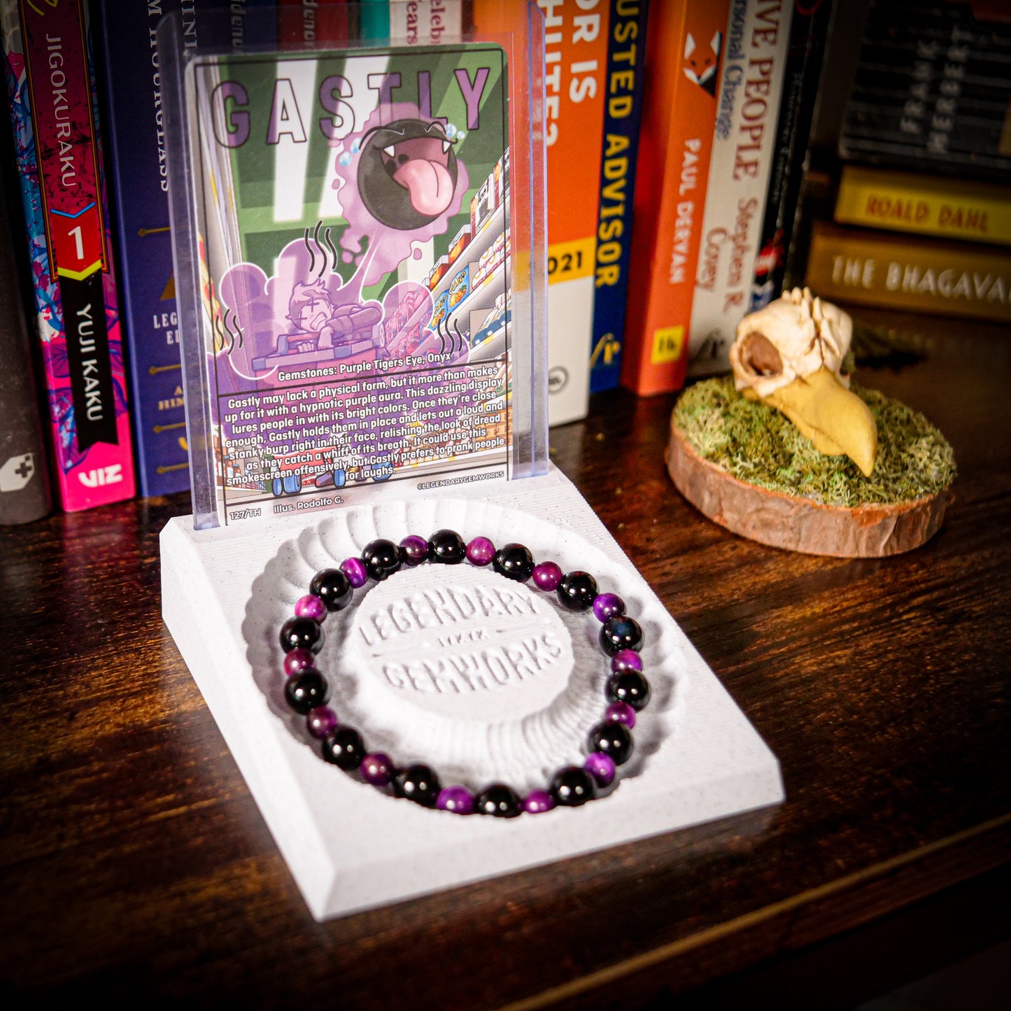 Gastly Inspired Bracelet