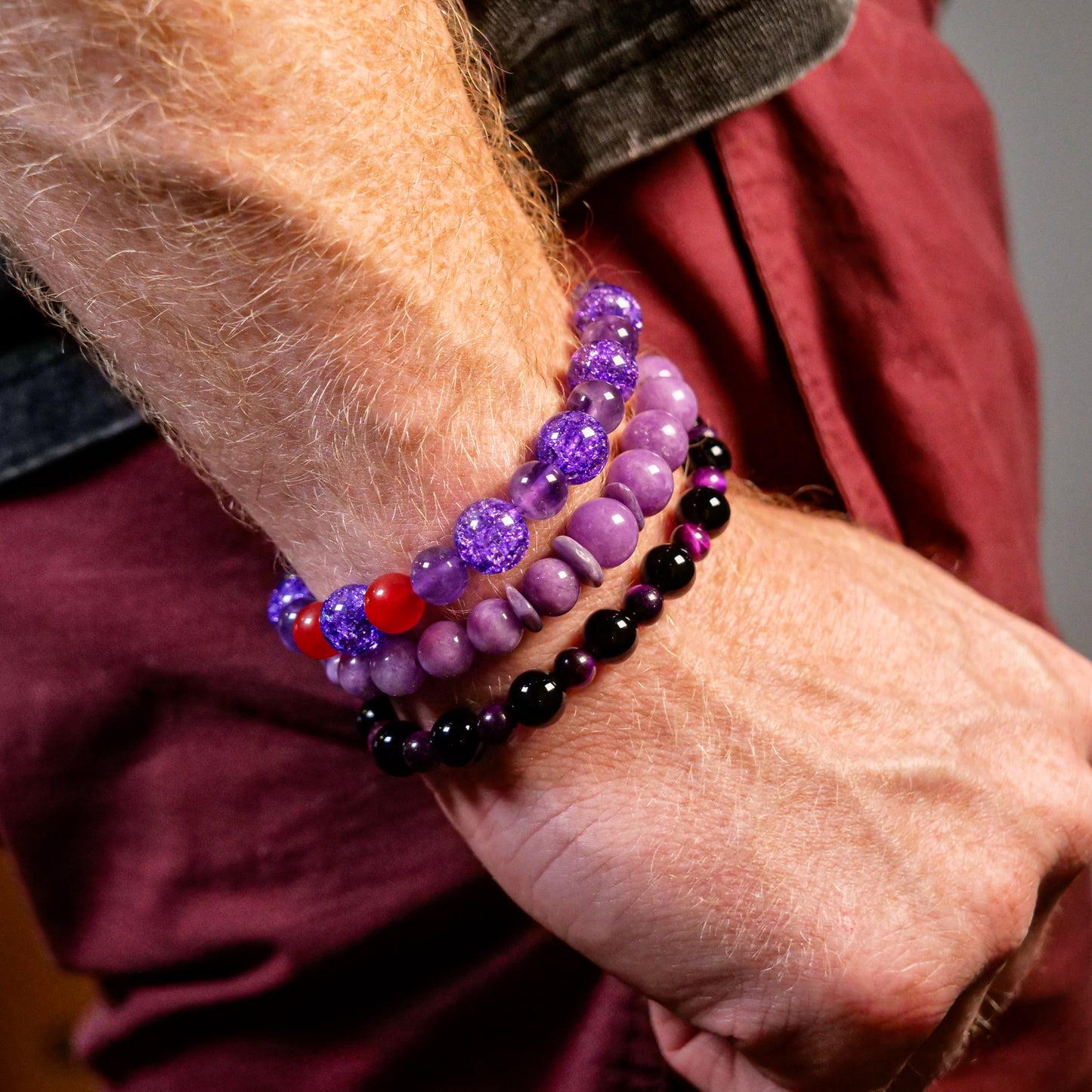 Gengar Inspired Bracelet
