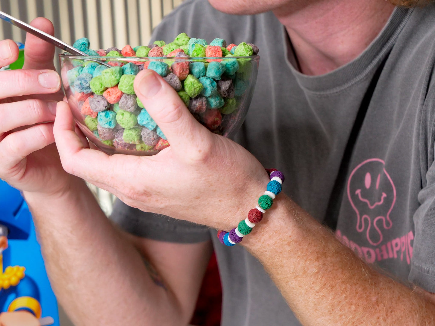 Oops All Lava Berries | Scented Gemstone Bracelet