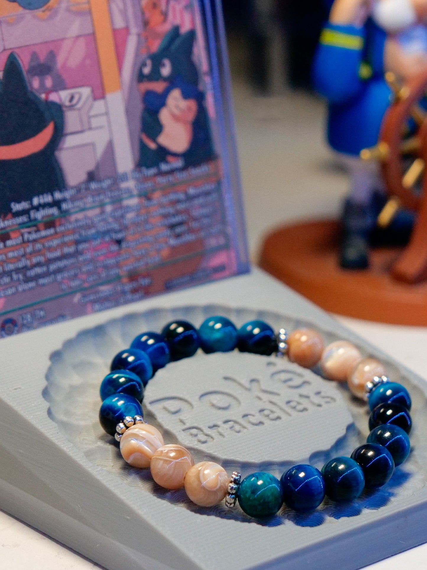 446 | Munchlax Inspired Bracelet & Card