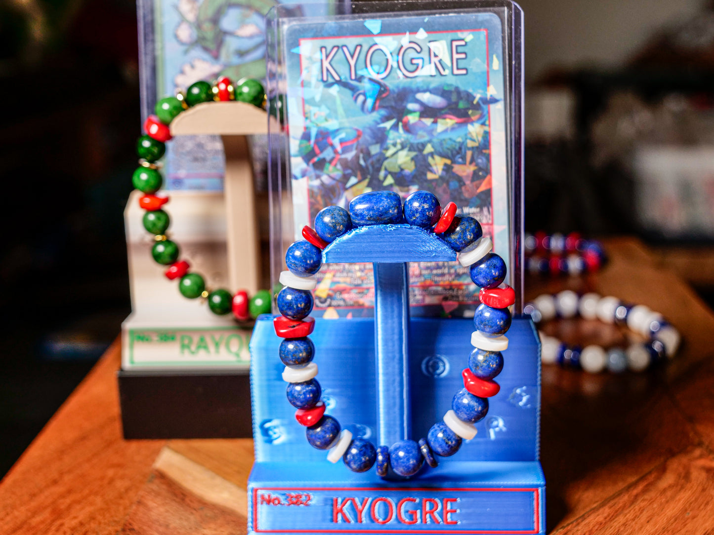 382 | Kyogre Inspired Bracelet & Card
