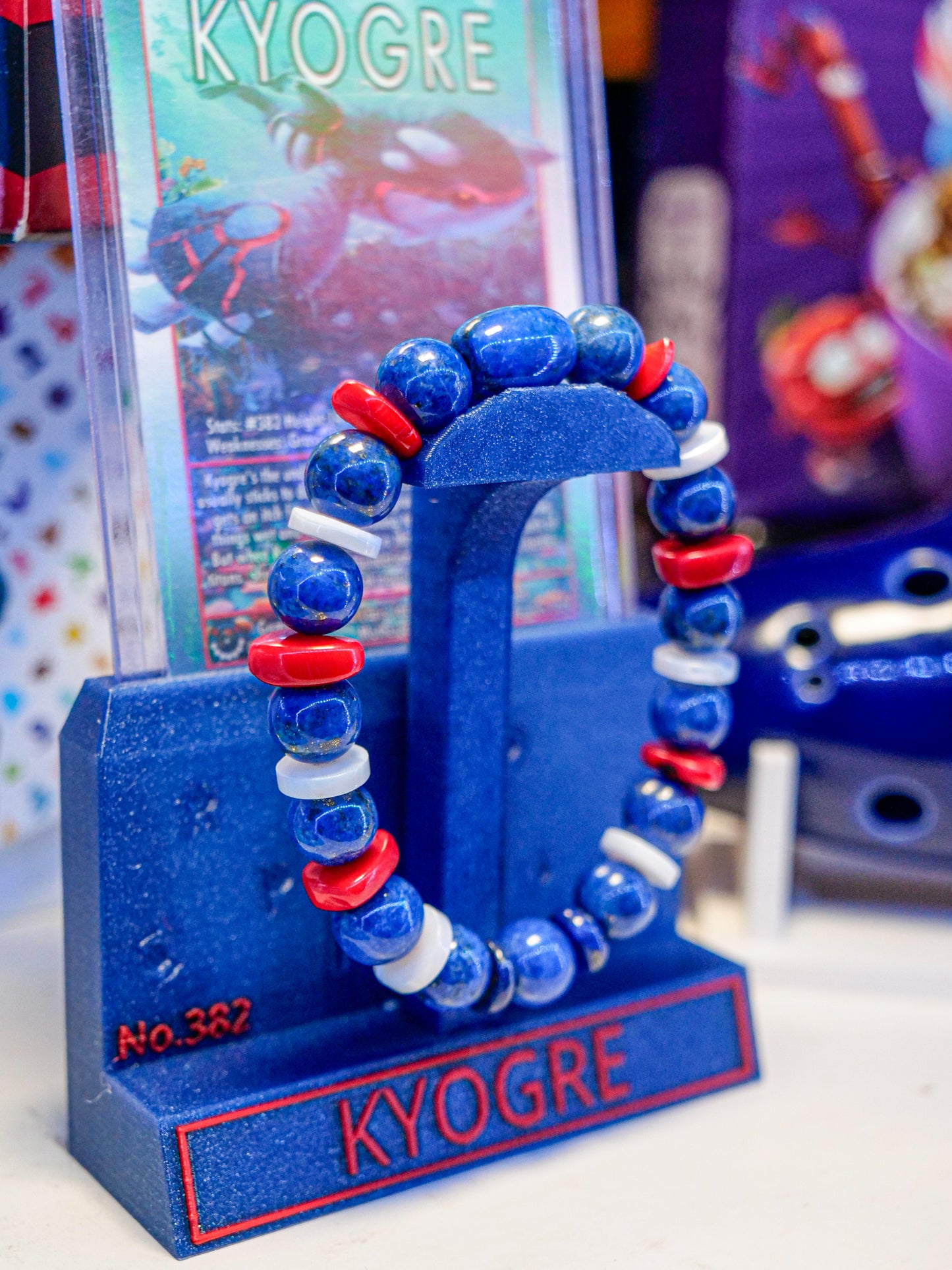 382 | Kyogre Inspired Bracelet & Card