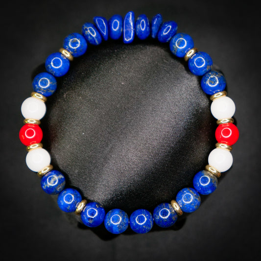 Sonic the Hedgehog Gemstone Bracelet