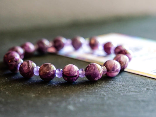 Ditto Bracelet | Purple Muscovite & Amethyst