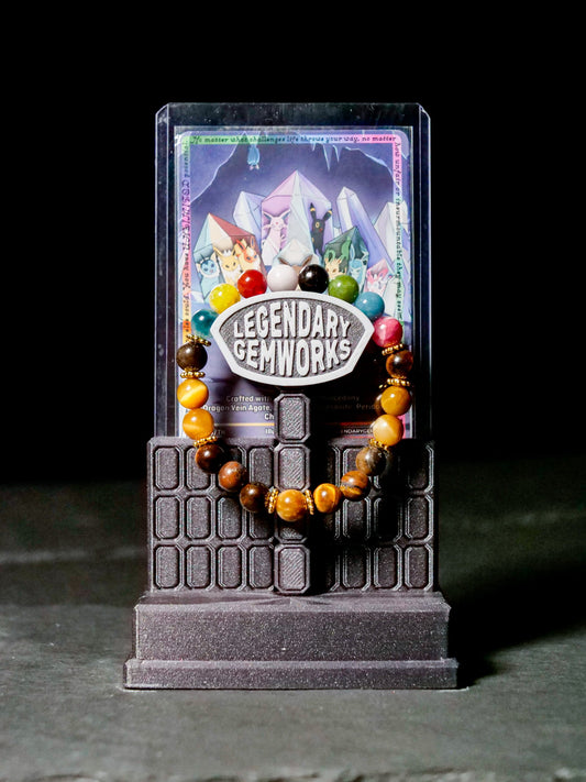 Eevee Chakra Bracelet | Tiger's Eye