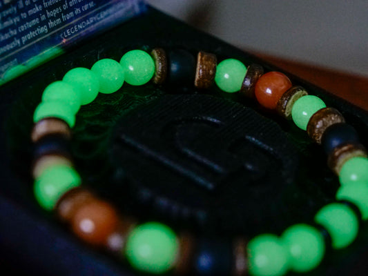 Mimikyu Inspired Glow-in-the-dark Bracelet