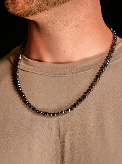 Steelix-Inspired Gemstone Necklace