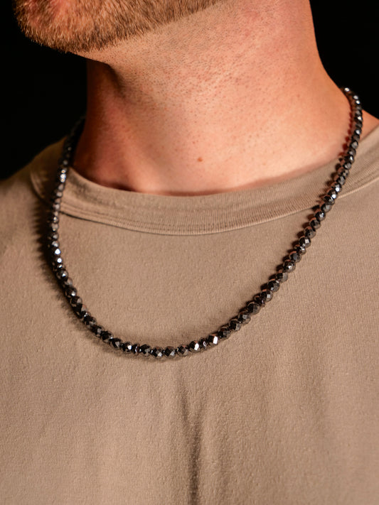 Steelix-Inspired Gemstone Necklace