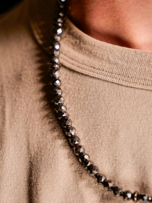 Steelix-Inspired Gemstone Necklace