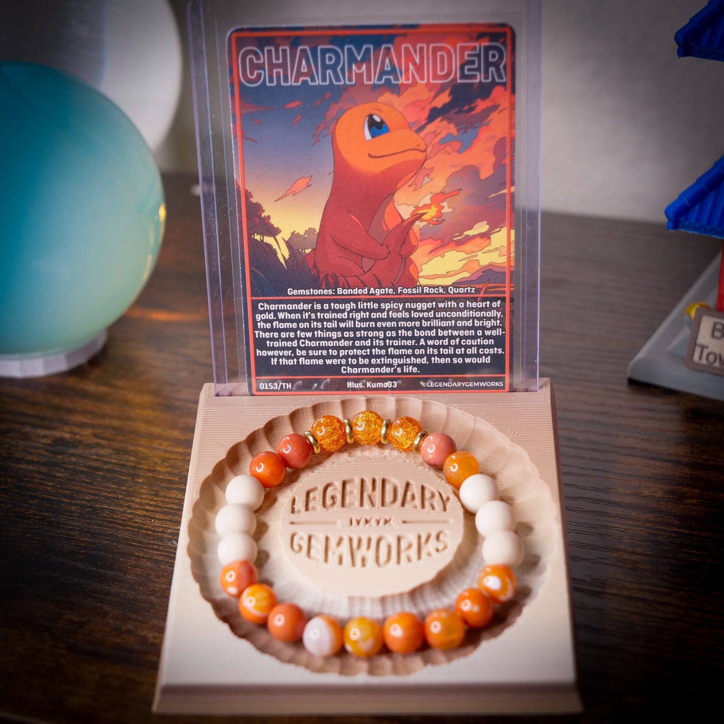 Emberbond Bracelet (Charmander Inspired)
