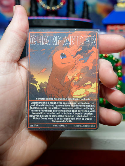 004 | Charmander Inspired Bracelet & Card