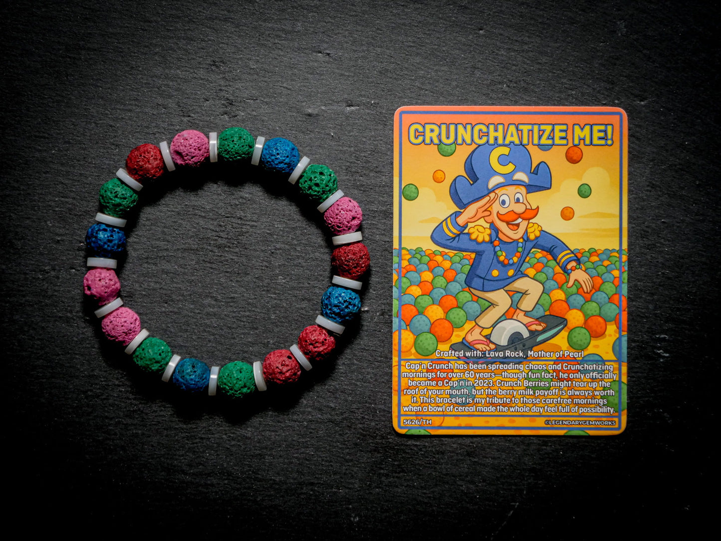Crunchatize Me Cap'n | Cap'n Crunch-Inspired Bracelet