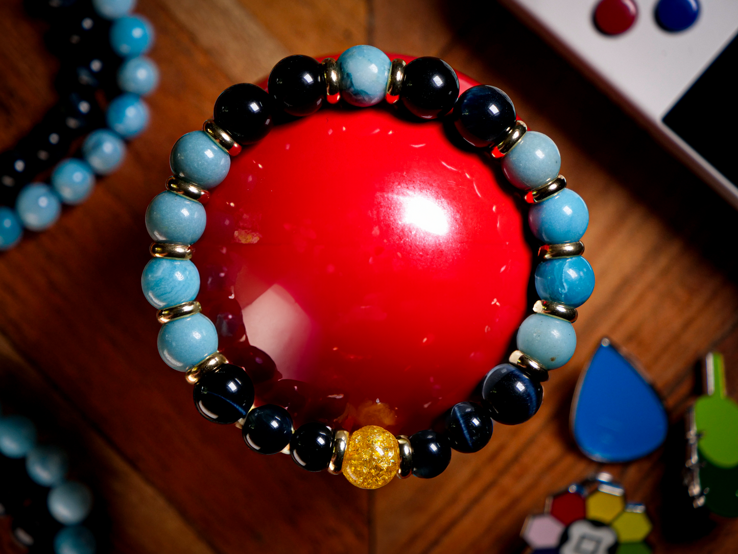 405 | Luxray Inspired Bracelet & Card