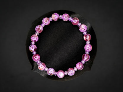 Ditto Bracelet | Purple Muscovite & Amethyst