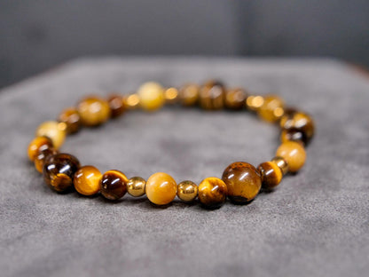 Eevee Bracelet | Tigers Eye & Hematite