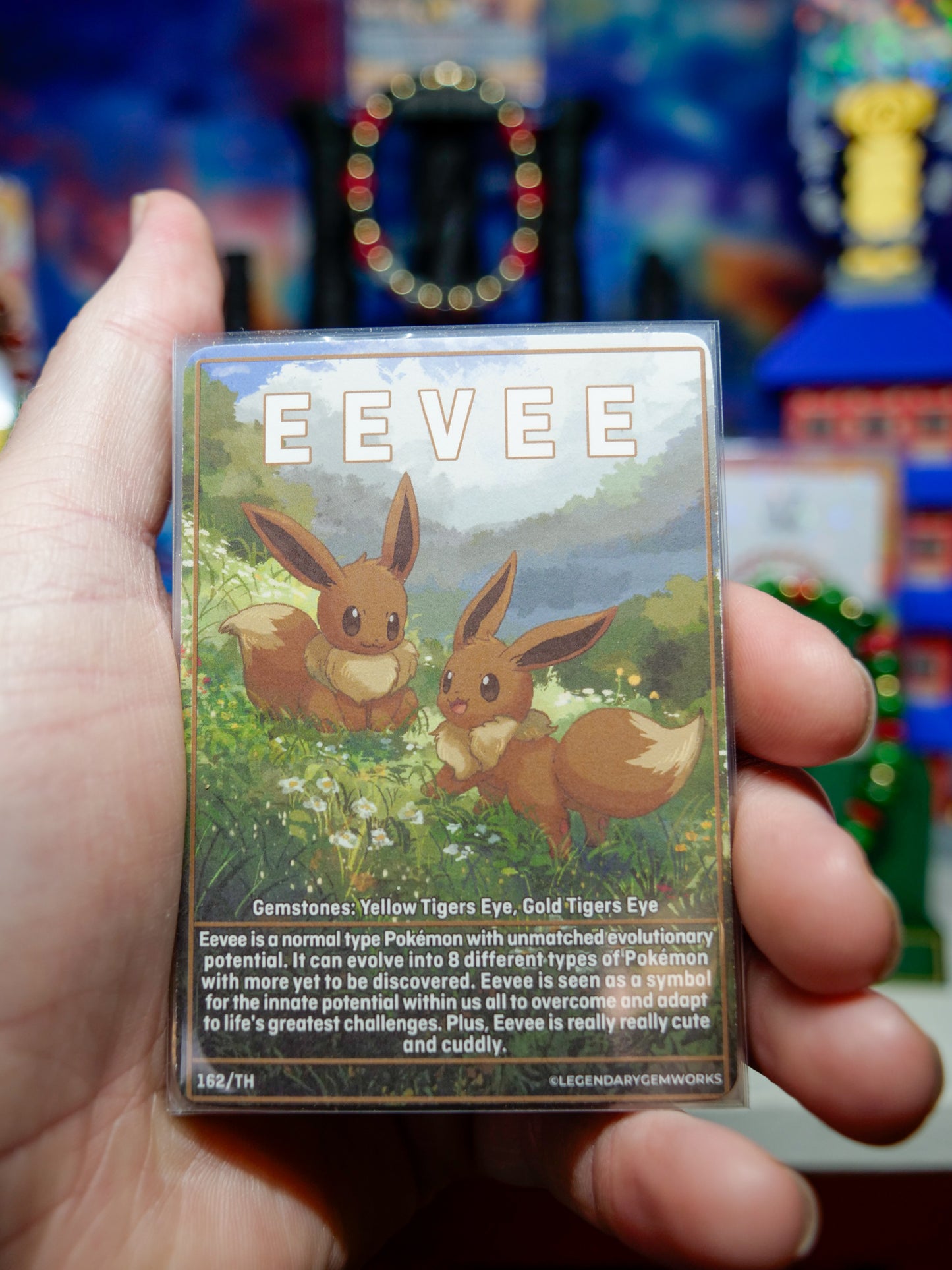 133 | Eevee Inspired Bracelet & Card