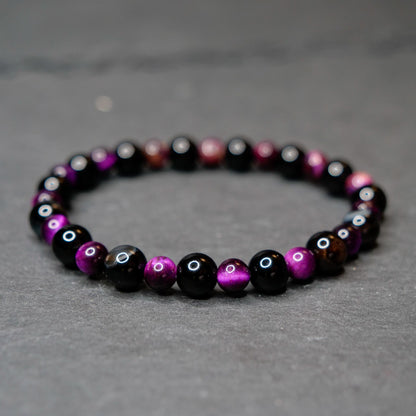 Gastly Bracelet | Onyx & Tiger Eye