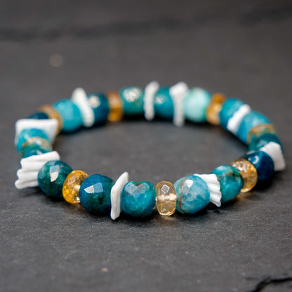 Gyarados Bracelet | Apatite & Citrine