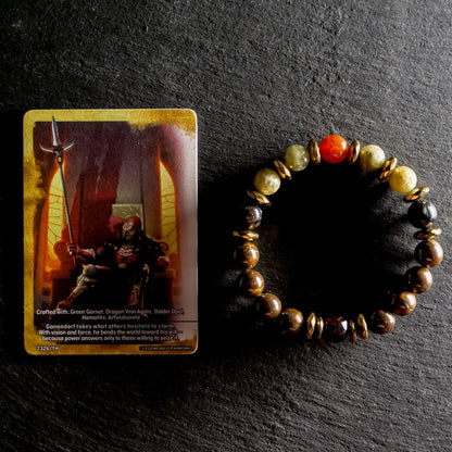 Ganondorf - Ocarina of Time Inspired Gemstone Bracelet