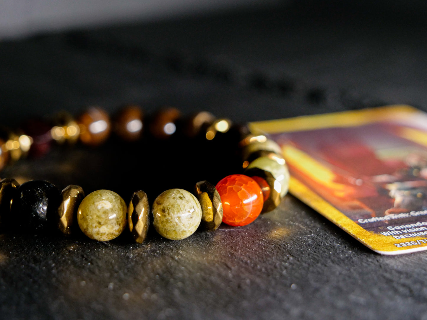 Ganondorf - Ocarina of Time Inspired Gemstone Bracelet
