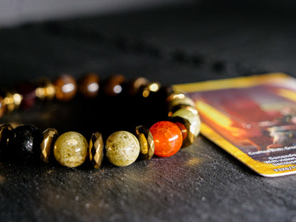 Ganondorf - Ocarina of Time Inspired Gemstone Bracelet