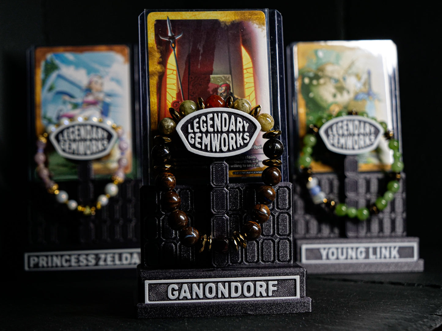 Ganondorf - Ocarina of Time Inspired Gemstone Bracelet