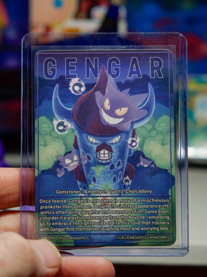 094 | Gengar Inspired Bracelet & Card