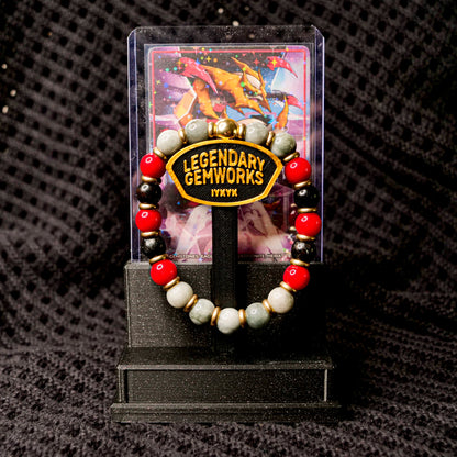 Giratina-Inspired Eagle Eye & Jade Bracelet