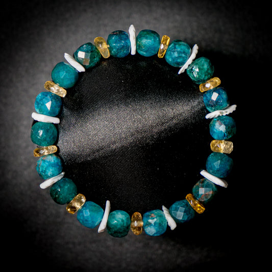 Gyarados Inspired Gemstone Bracelet