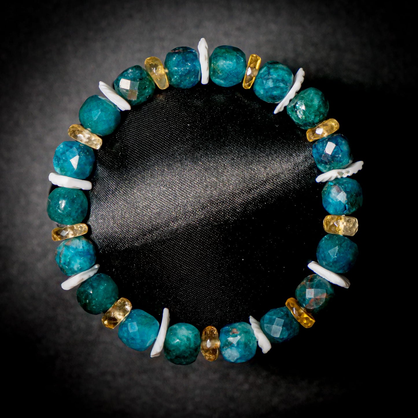 Gyarados Bracelet | Apatite & Citrine