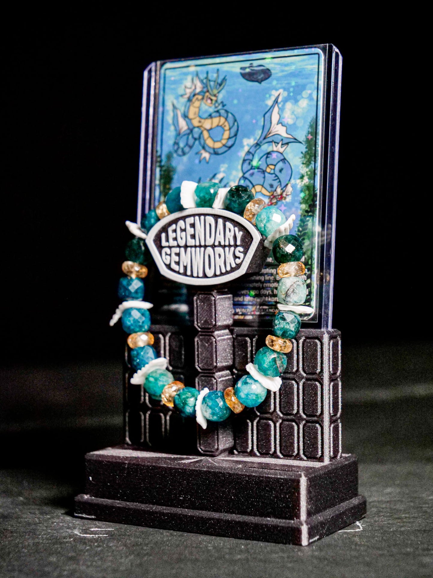 Gyarados Bracelet | Apatite & Citrine