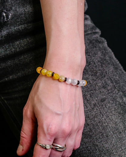 Jolteon Bracelet | Agate & Selenite 2026