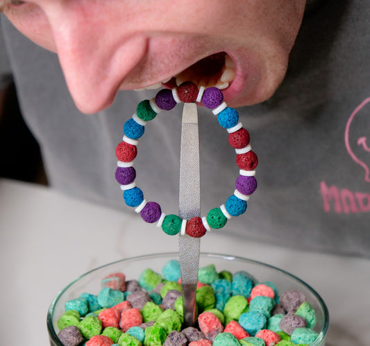 Oops All Lava Berries | Scented Gemstone Bracelet