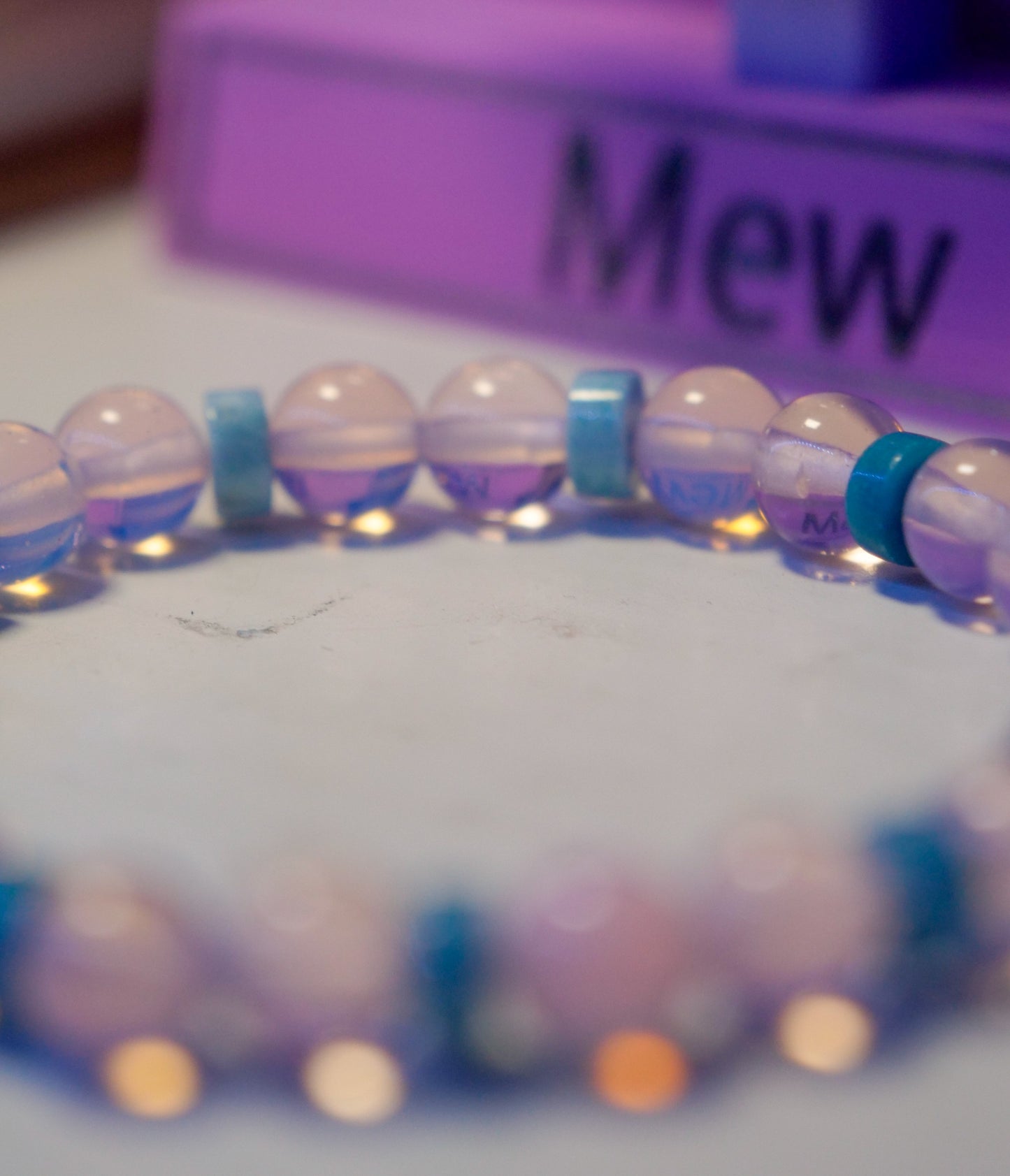 151 | Mew Inspired Bracelet & Card