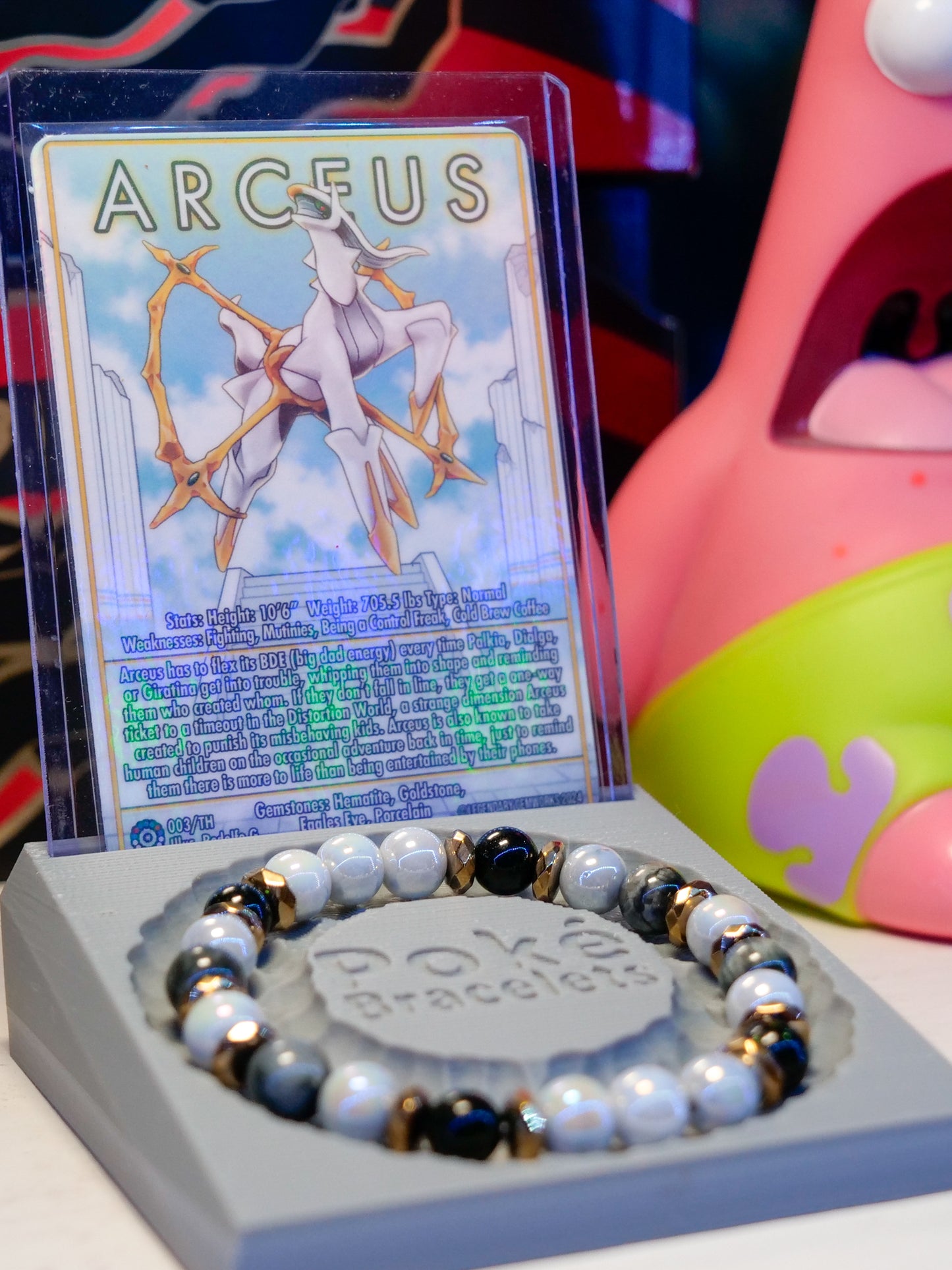 493 | Arceus Inspired Bracelet & Card