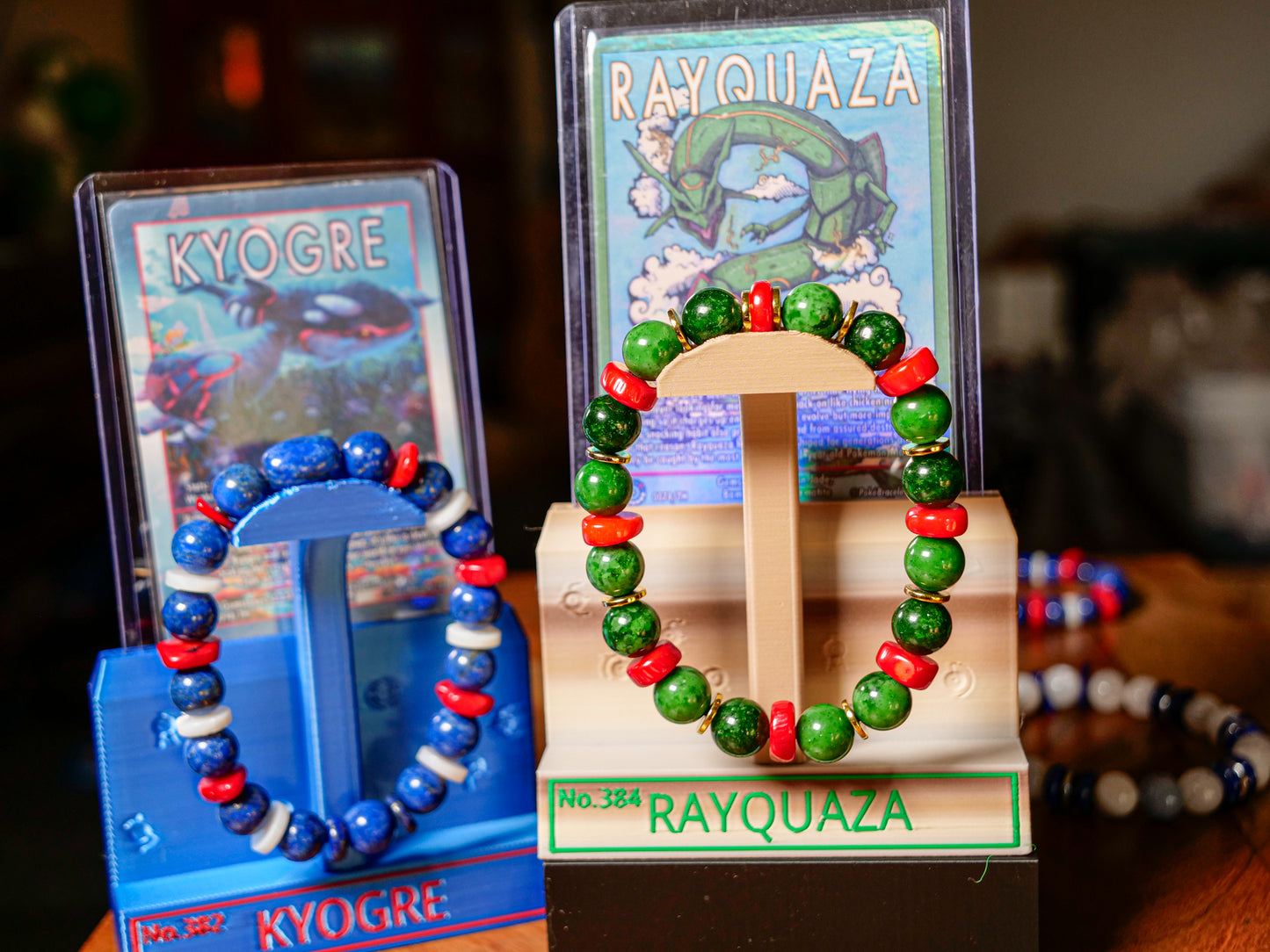 384 | Rayquaza Inspired Bracelet & Card