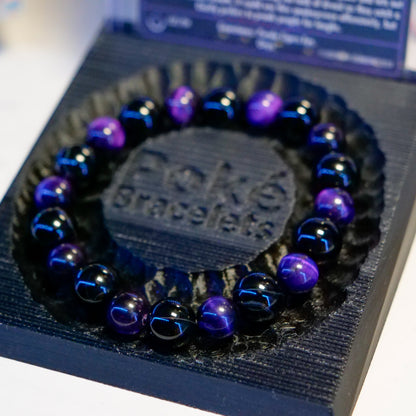 092 | Gastly Inspired Bracelet & Card