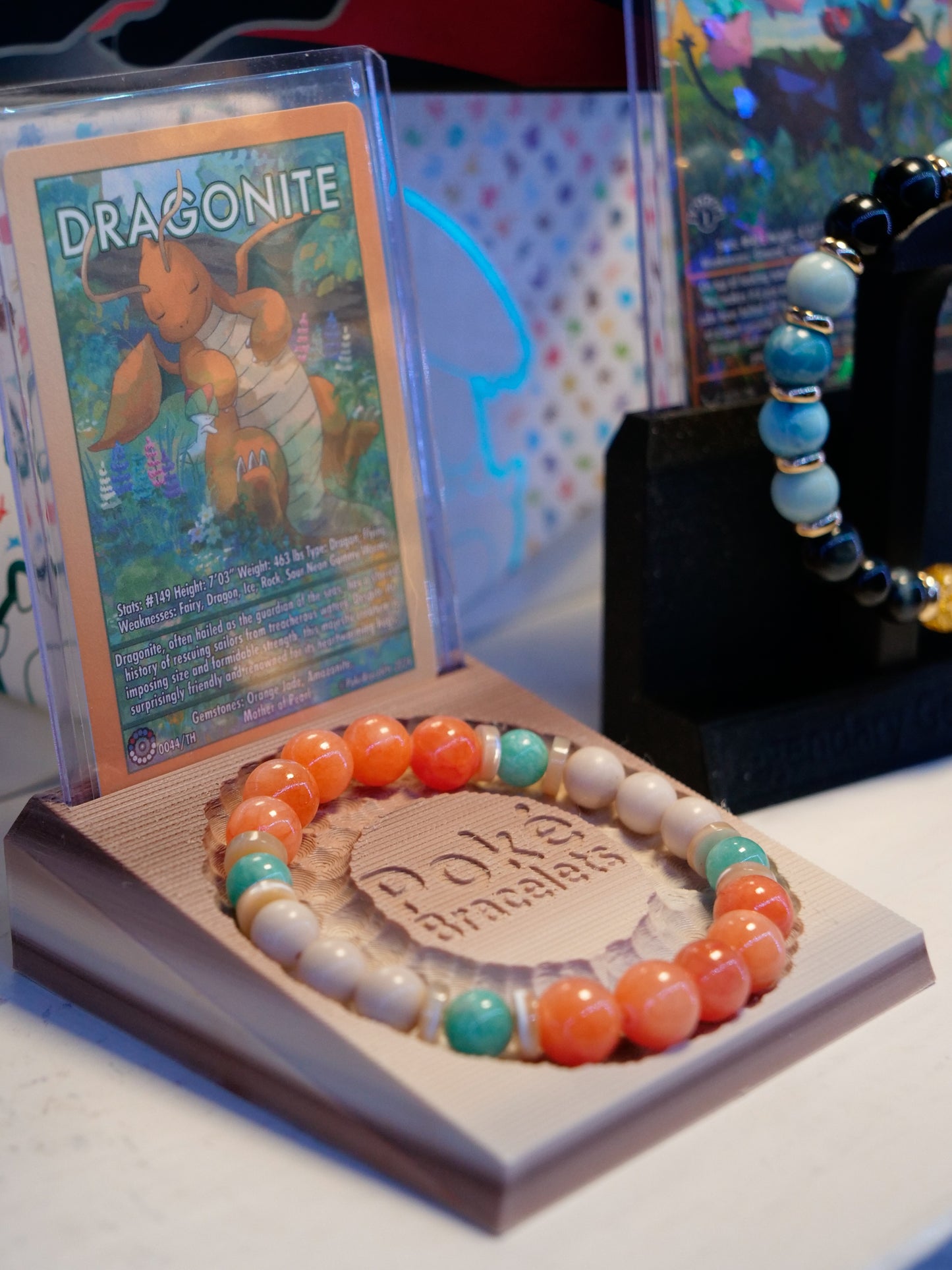 149 | Dragonite Inspired Bracelet & Card