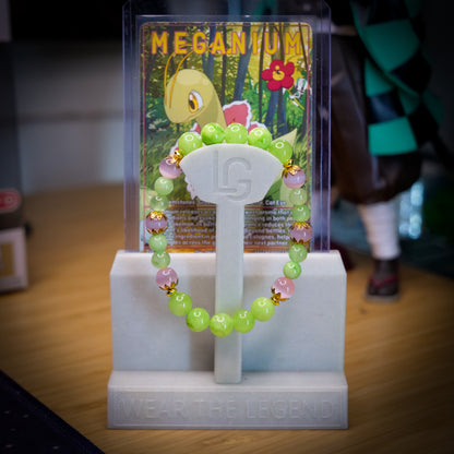 Meganium Inspired Calcite Bracelet