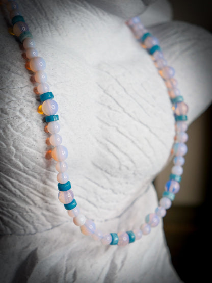 Heart of Curiosity Necklace (Mew Inspired)