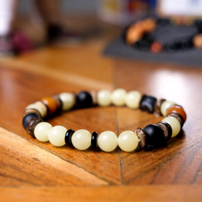Mimikyu Inspired Glow-in-the-dark Bracelet