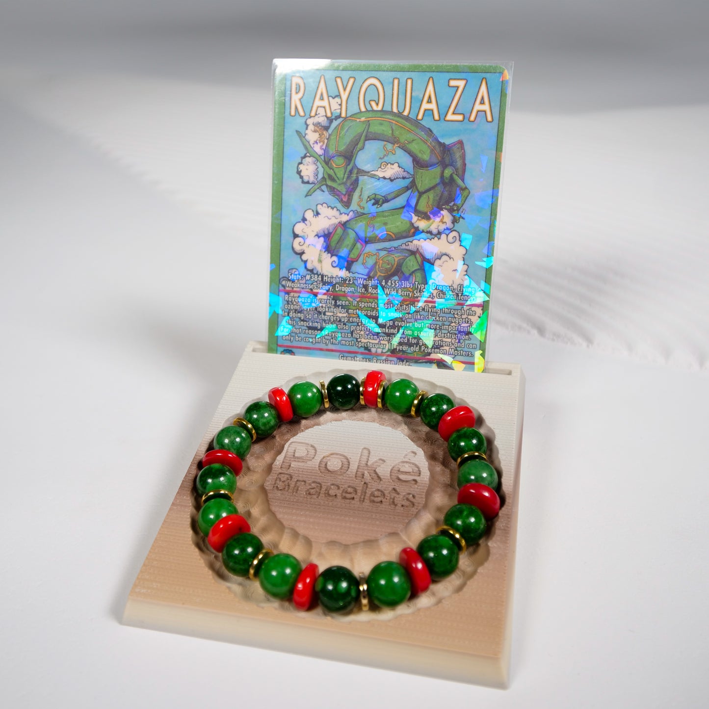 384 | Rayquaza Inspired Bracelet & Card