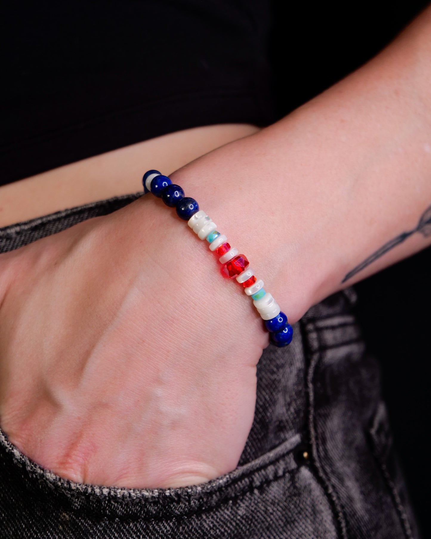 Sheik Inspired Gemstone Bracelet