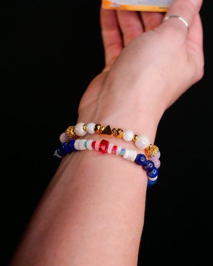 Princess Zelda - Ocarina of Time Inspired Gemstone Bracelet